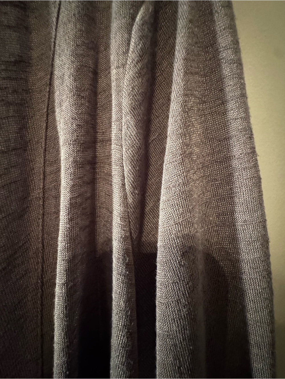 Picadilly Fashion Gray Open-Front Cardigan - Picture 2 of 6